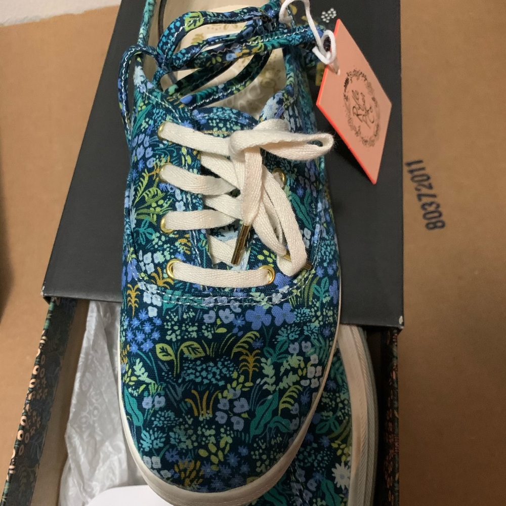 Used in box Rifle Paper Co Keds Size 7.5